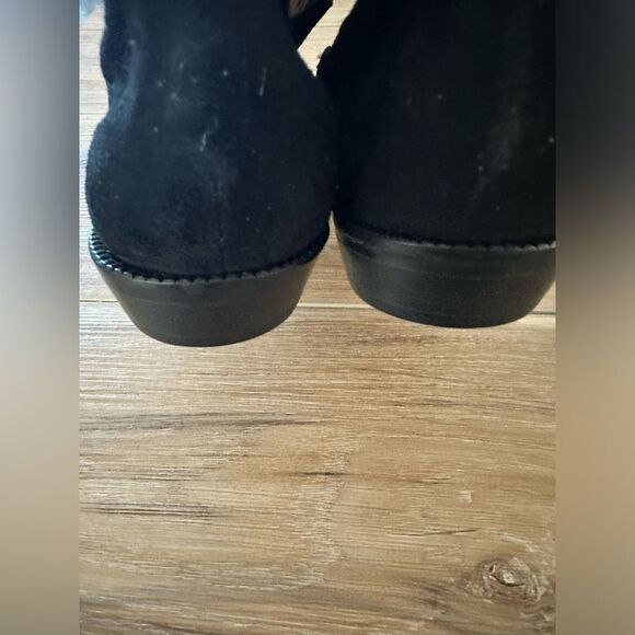 Sesto Meucci Laser Cut Suede Cowboy boots 7M - Picture 3 of 7